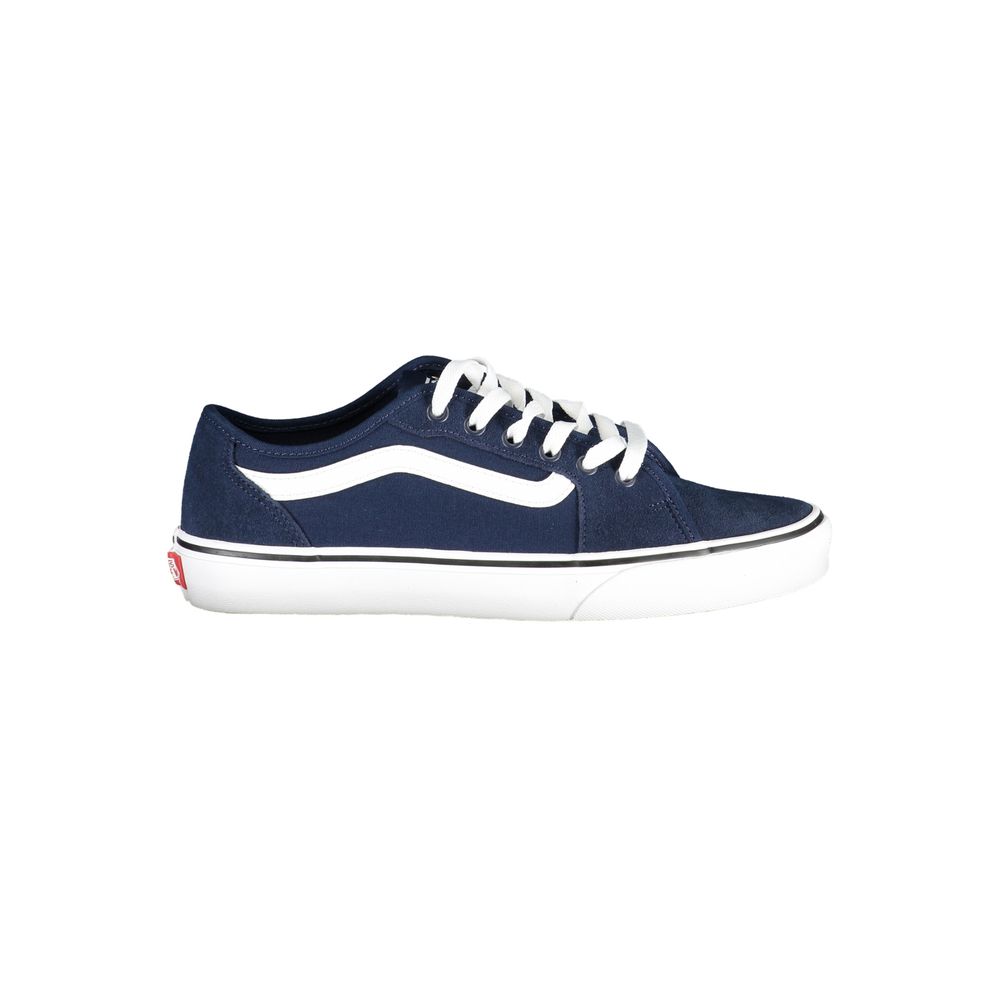 

Синие кроссовки из полиэстера Vans, синий