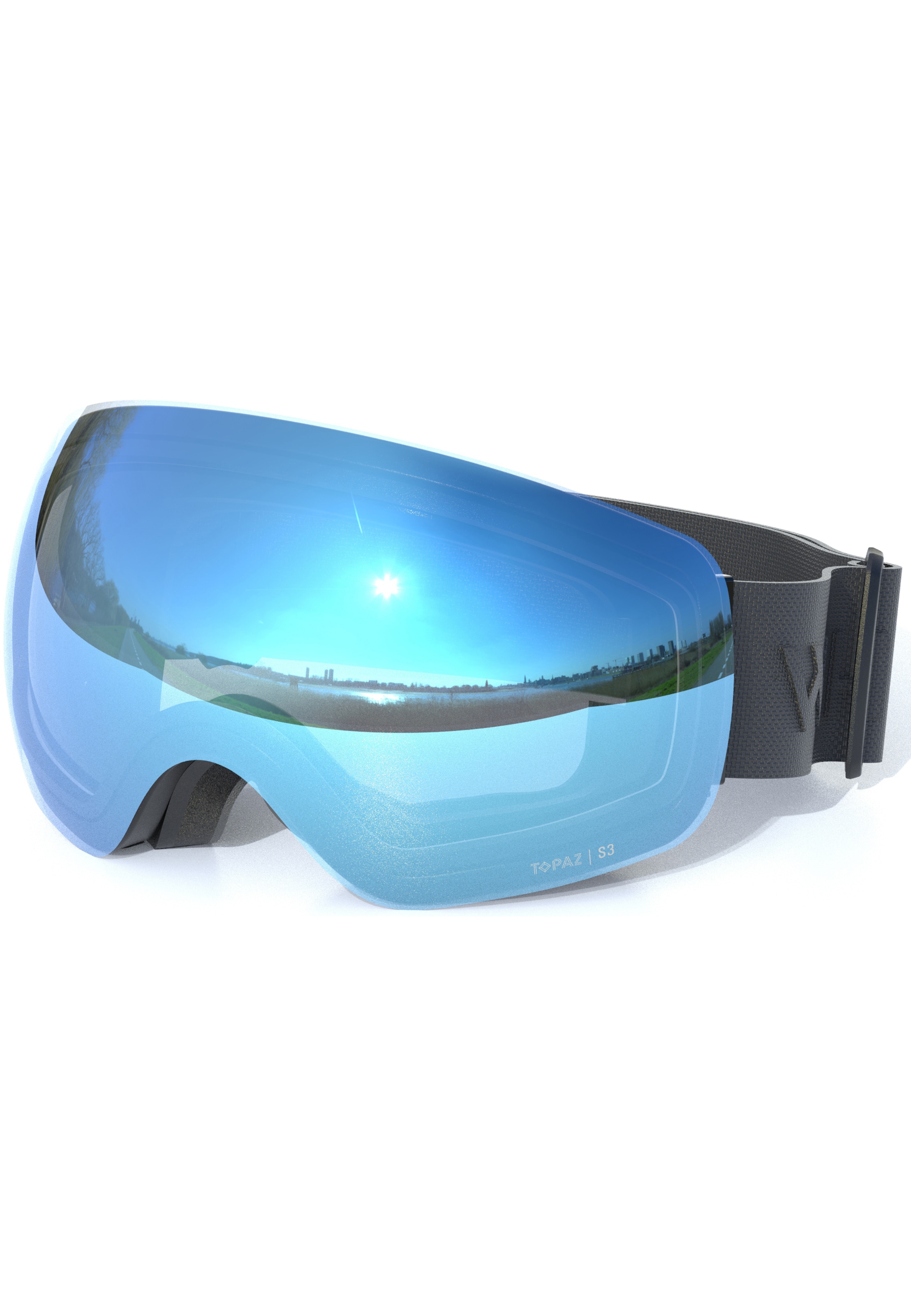 

Whistler Спортивные очки 'Morgins Topaz III' в темно-сером цвете