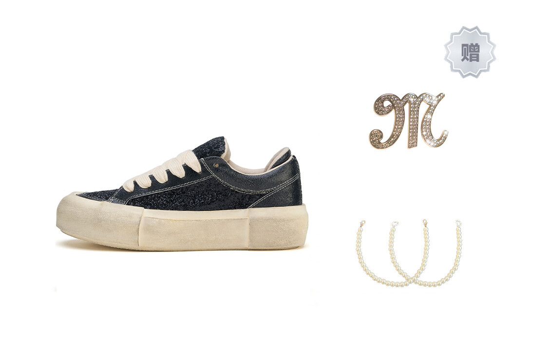 

Кроссовки MATNUT Skateboarding Shoes Unisex Low-top Black, черный