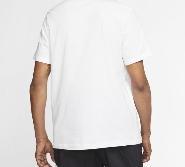 Футболка Air Jordan Poolside Floral Running Basketball Gym White, белый — фото 4