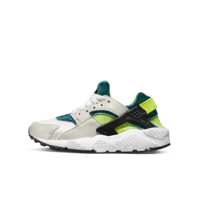

Кроссовки Nike Huarache Run, цвет Phantom/Bright Spruce/Black/Volt