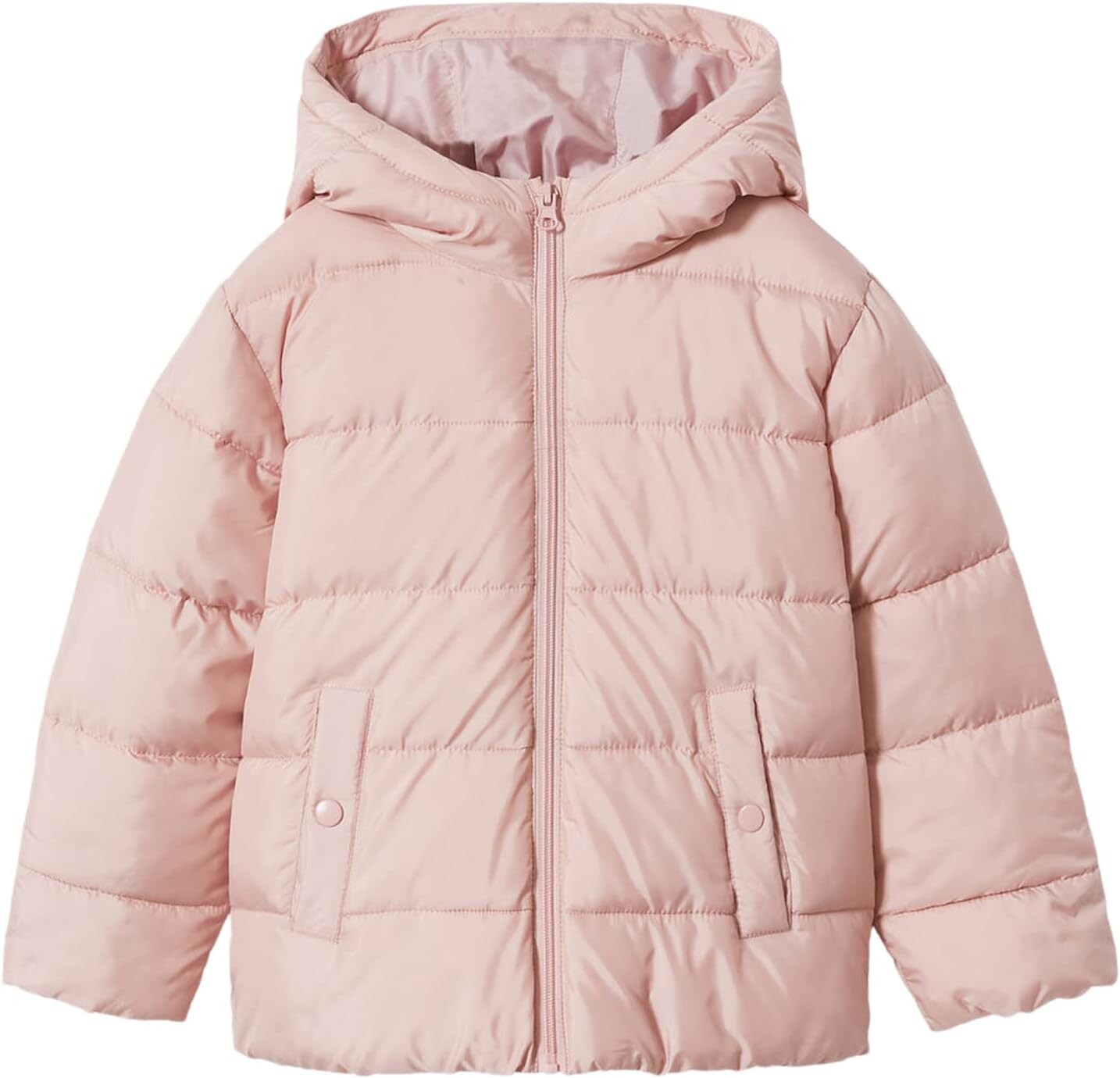 

Куртка Mango Ali Quilted Puffer Jacket, цвет Pastel Pink