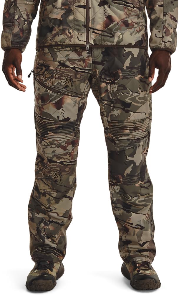 

Брюки Under Armour Mens Brow Tine ColdGear Infrared, Ua Forest 2.0 Camo (988)/Black