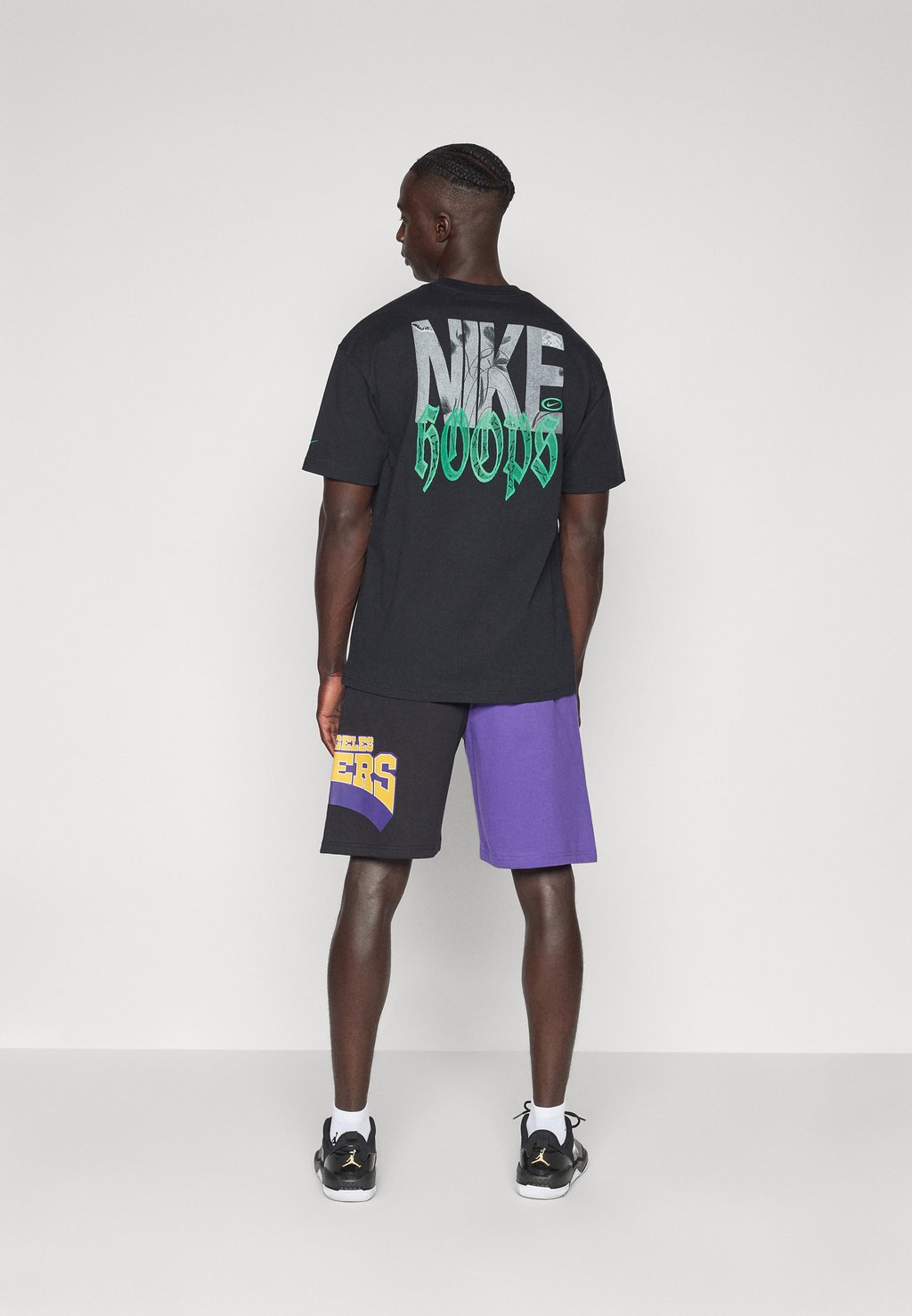 

Клубная одежда Nba Los Angeles Lakers Graphic Half Short New Era, фиолетовый