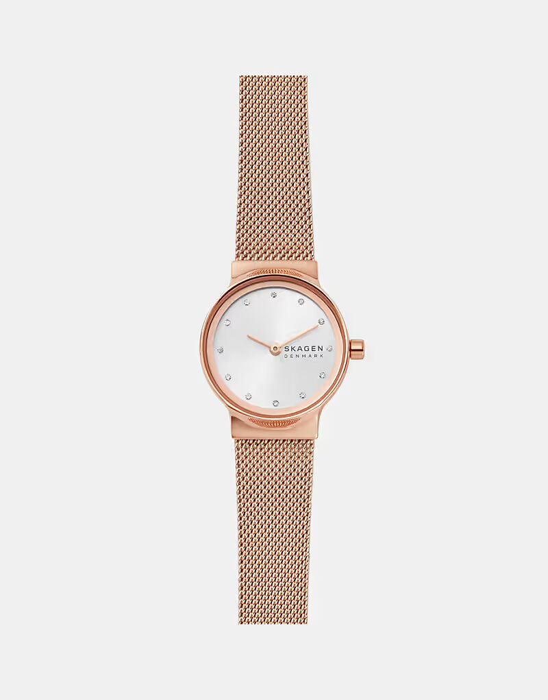 

Женские часы Skagen Freja Lille с двумя стрелками, из нержавеющей стали цвета розового золота - ROSEGOLD