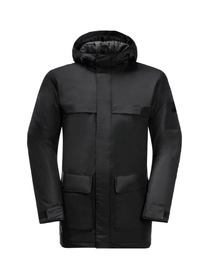 

Дождевик Jack Wolfskin, черный