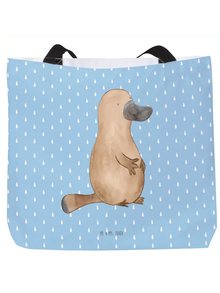 

Шоппер Mr. & Mrs. Panda, цвет blau pastell