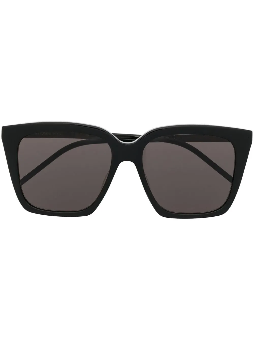 

Солнцезащитные очки с логотипом Saint Laurent Eyewear, черный
