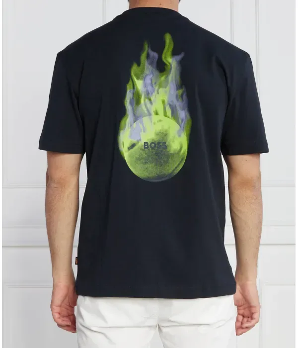Футболка teefire oversize fit Boss Orange, черный — фото 4