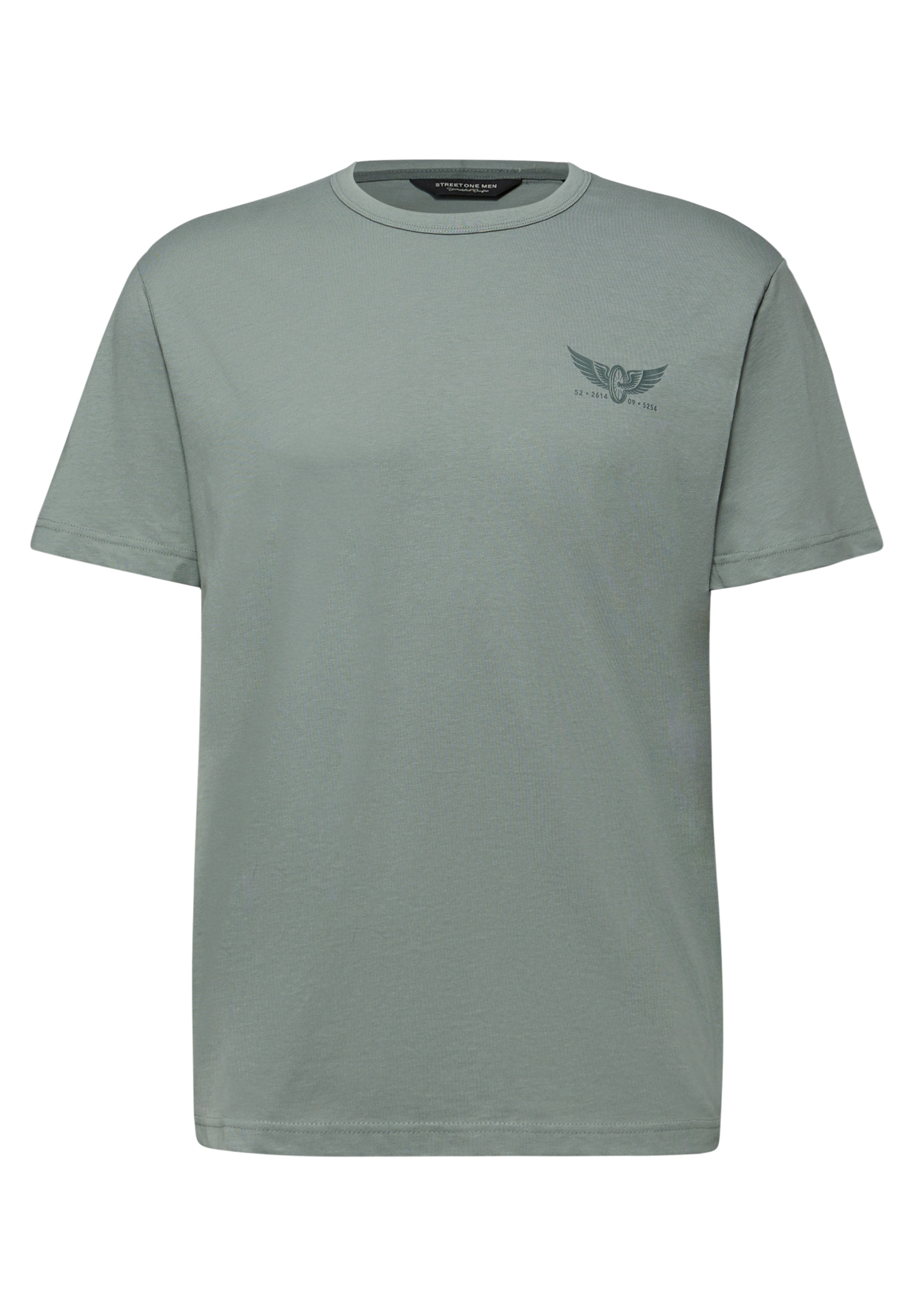 

Street One MEN Футболка в дымчато-сером цвете