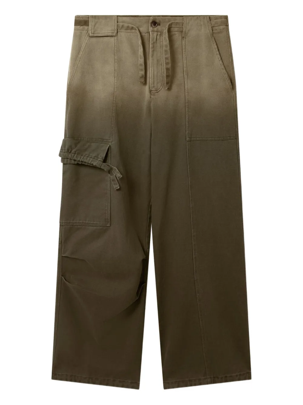 

Брюки-карго с широкими штанинами Axel Arigato, коричневый