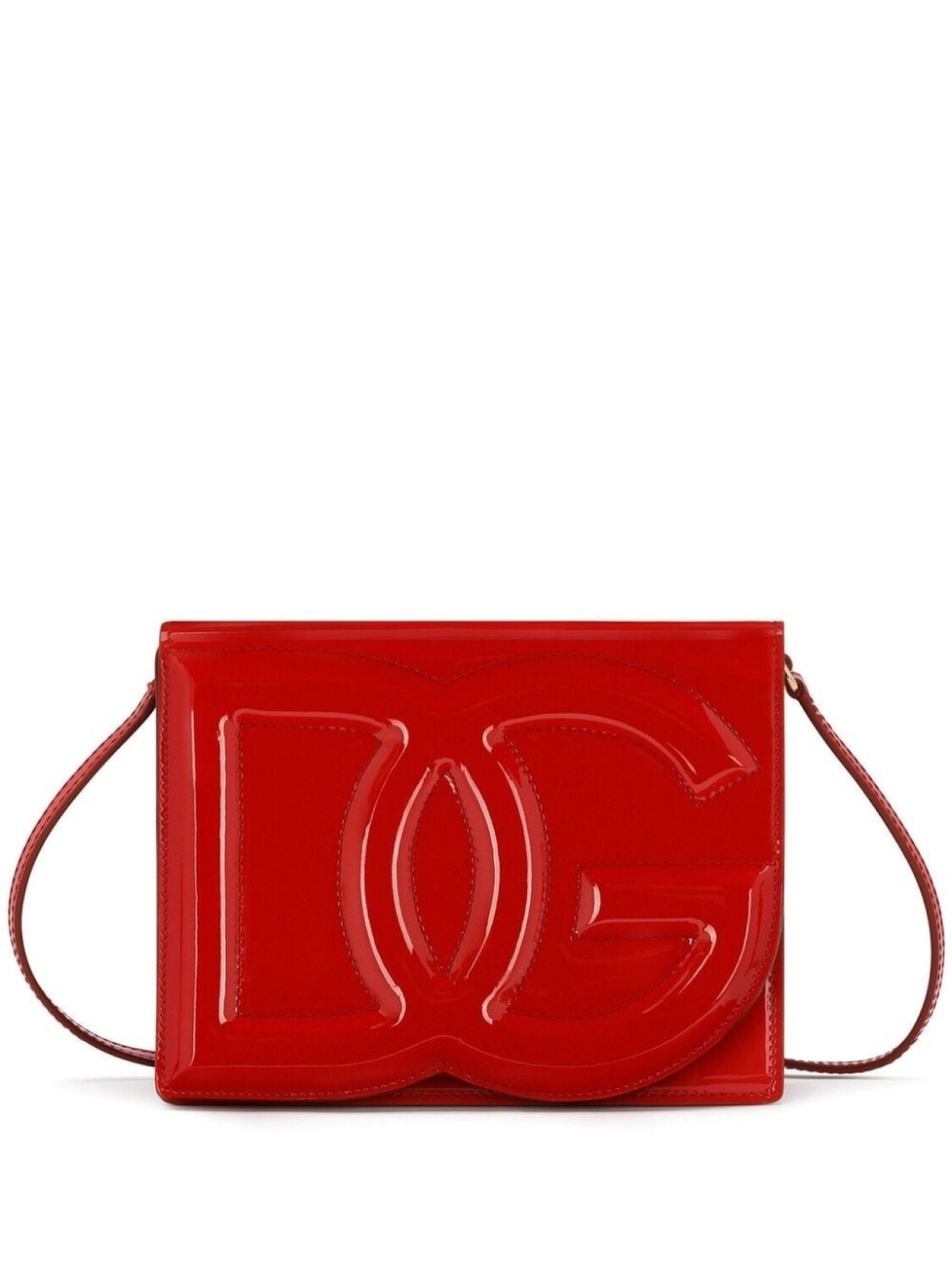 

Dolce & Gabbana сумка через плечо с логотипом DG, красный