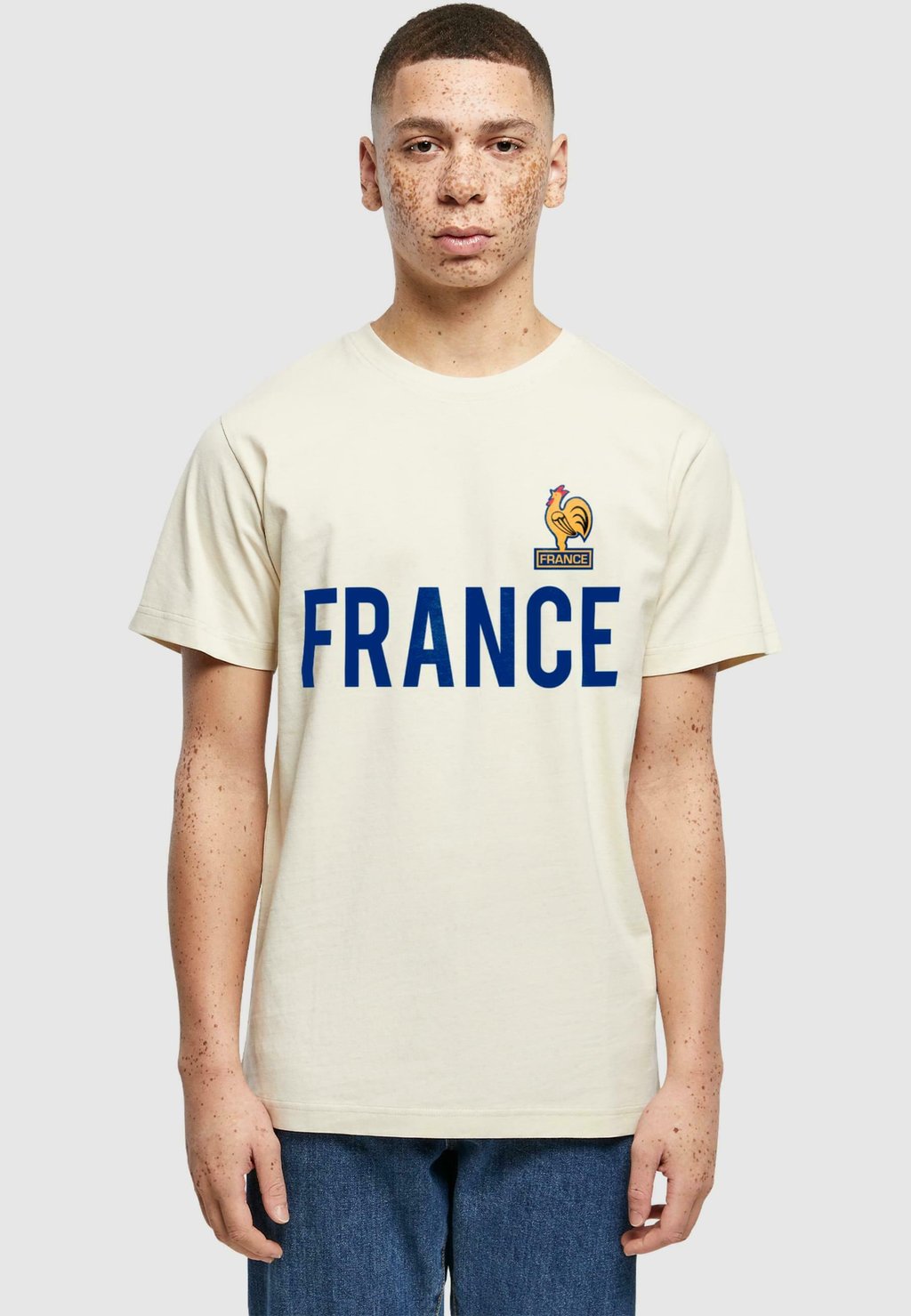 

Футболка с принтом TOFFS FOOTBALL - FRANCE Merchcode, бежевый