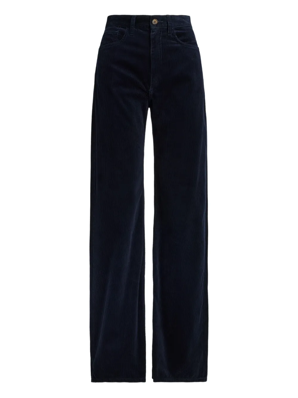 

Вельветовые брюки с завышенной талией POLO RALPH LAUREN, синий