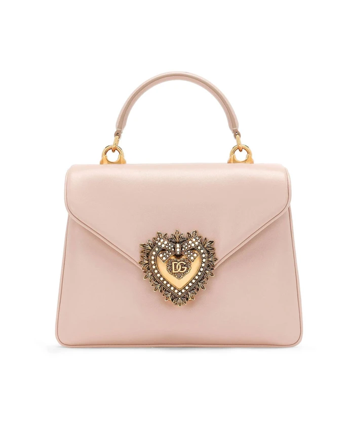 

Стильная большая сумка Dolce & Gabbana, розовый