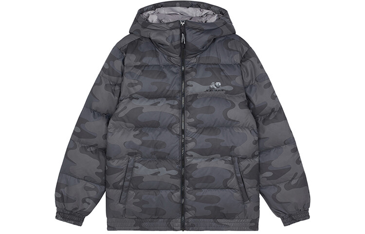 

Мужской пуховик New Balance, цвет Camouflage Black
