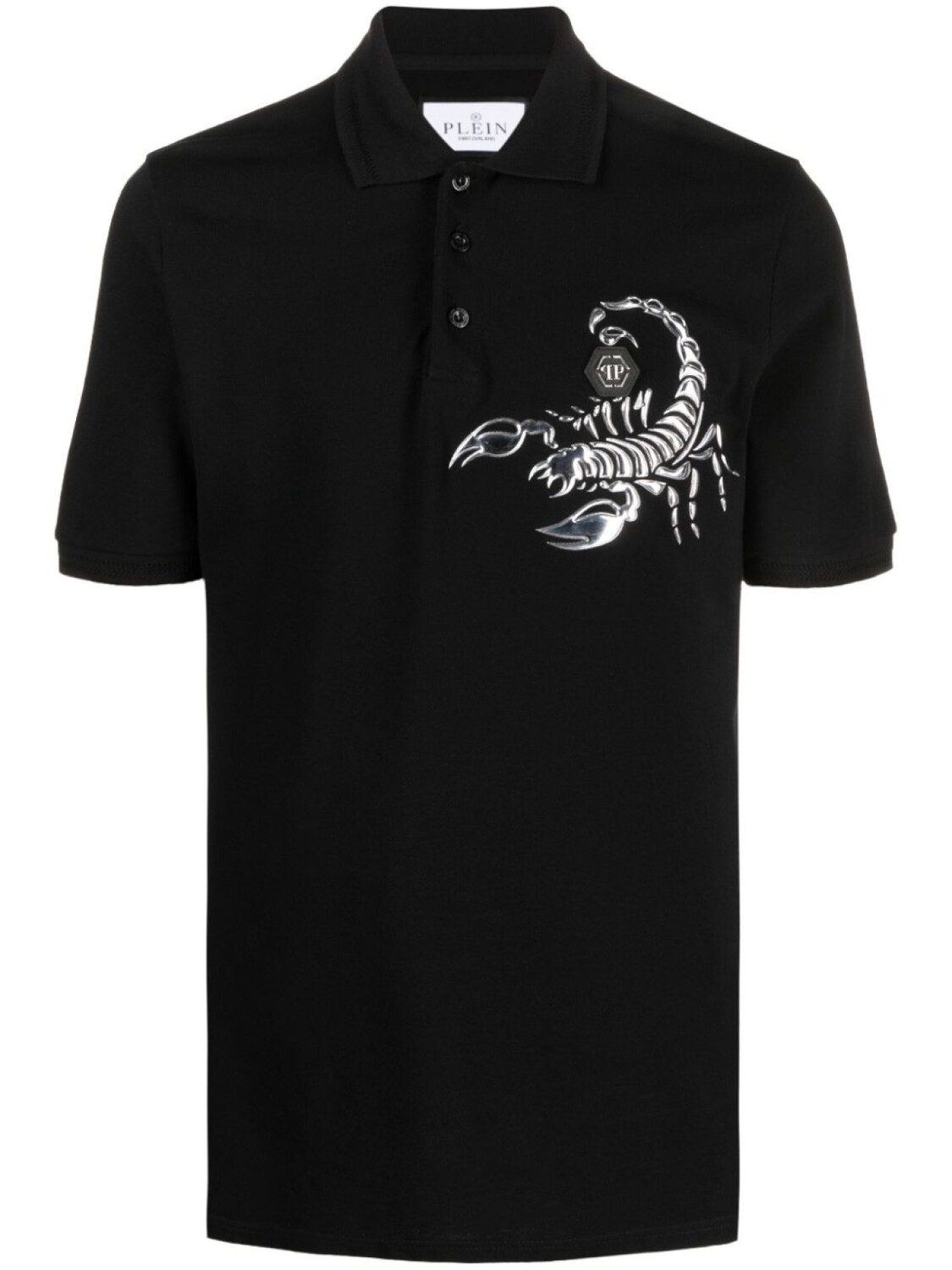 

Philipp Plein рубашка поло Scorpion, черный