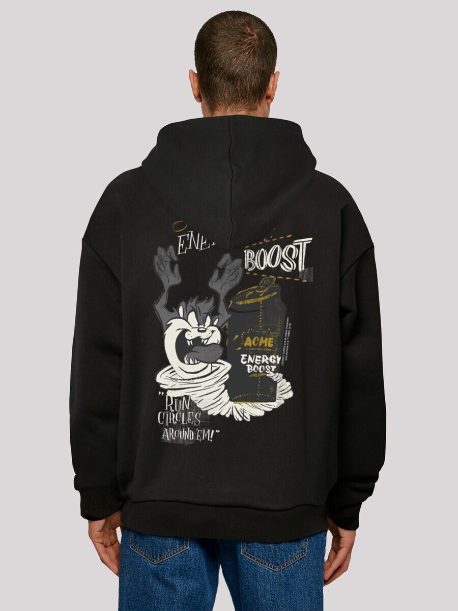 

Толстовка с капюшоном F4NT4STIC Sweater Looney Tunes Taz Energy Boost, черный