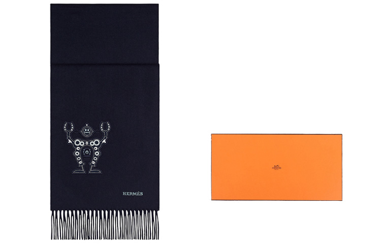 

HERMES Шарф унисекс, Box Included
