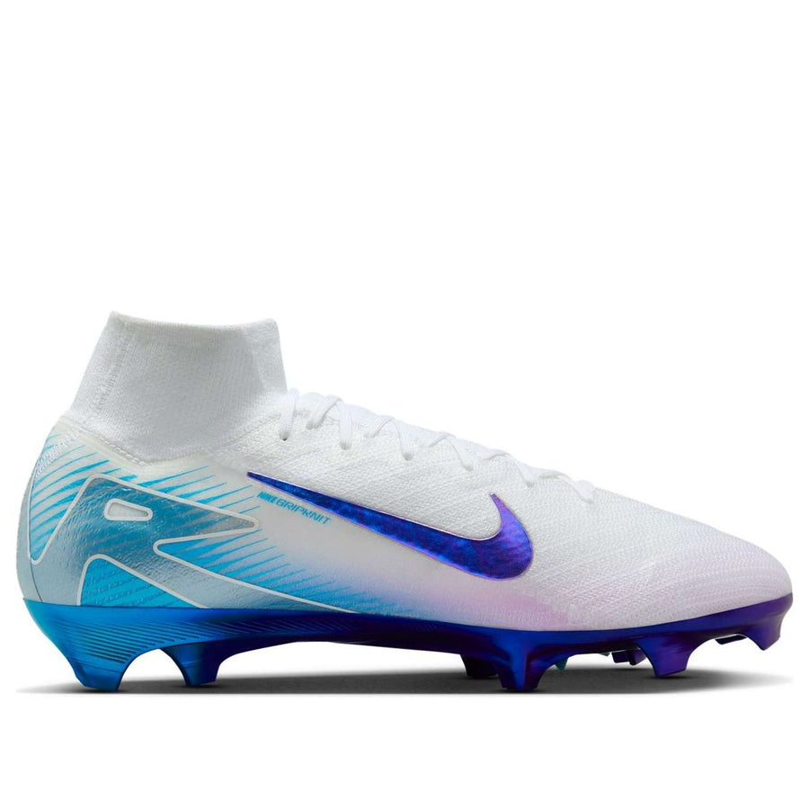 Кроссовки Nike Mercurial Superfly 10 Elite LV8 FG 'Chromatic Pack White Multi-Colour', белый — фото 2