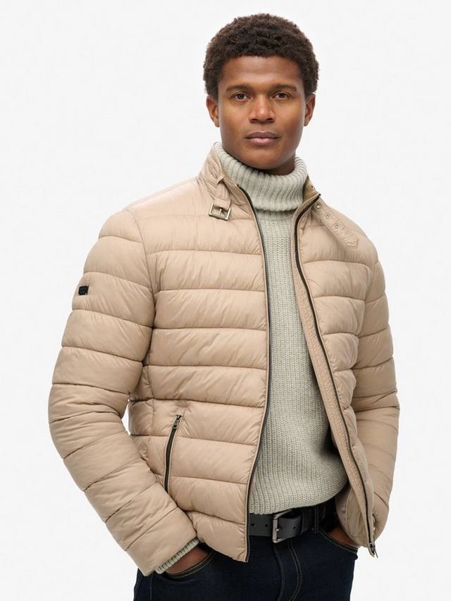 

Пуховик Superdry, Deep Beige Slub