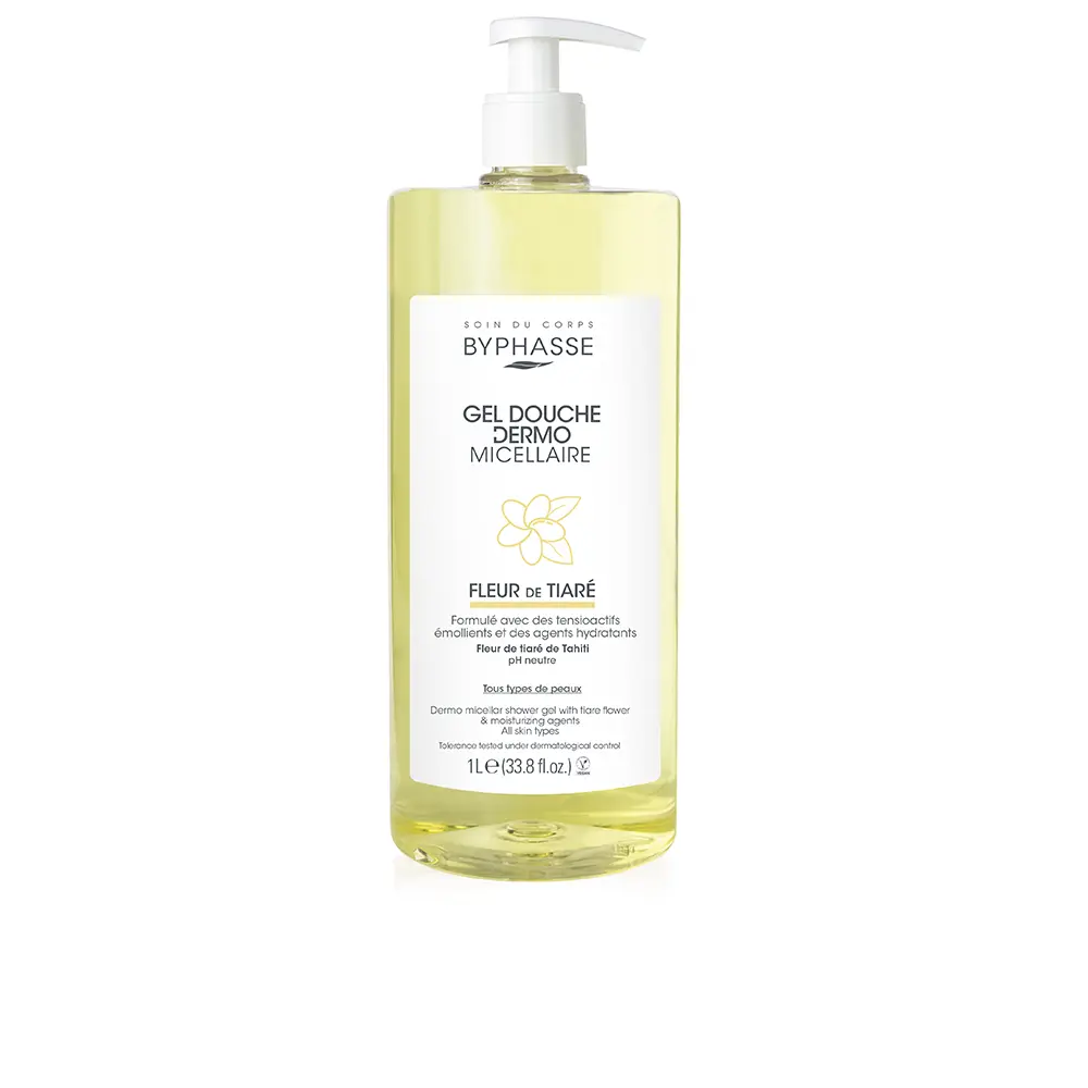 

Гель для душа Dermo gel de ducha micelar fleur de tiaré Byphasse, 1000 мл.