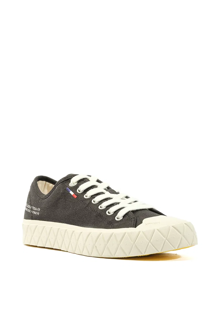 Кроссовки, парусиновые, Palla Ace, UNISEX Palladium, белый/черный — фото 2