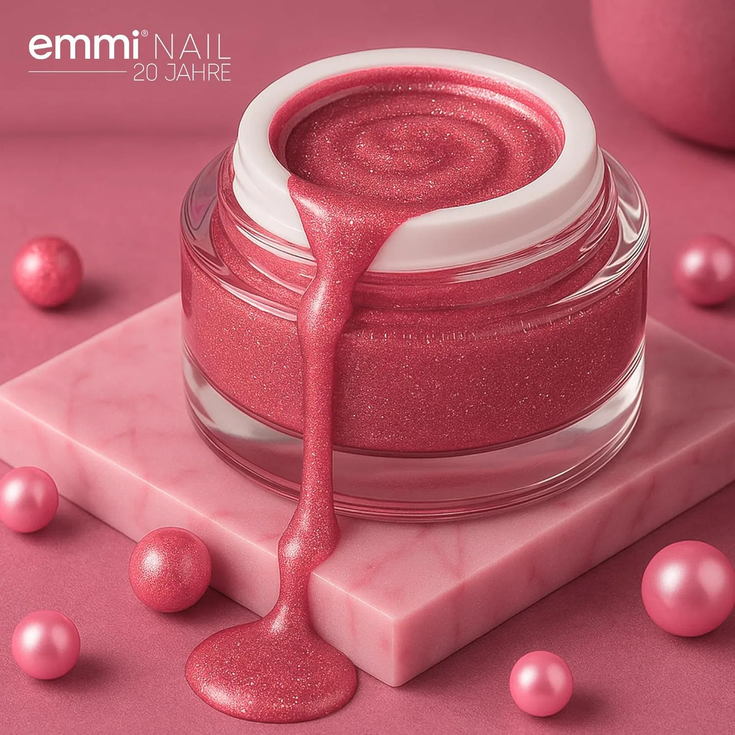 Цветной UV/LED гель Emmi Nail Deep Rose 5 мл Emmi Nail — фото 2