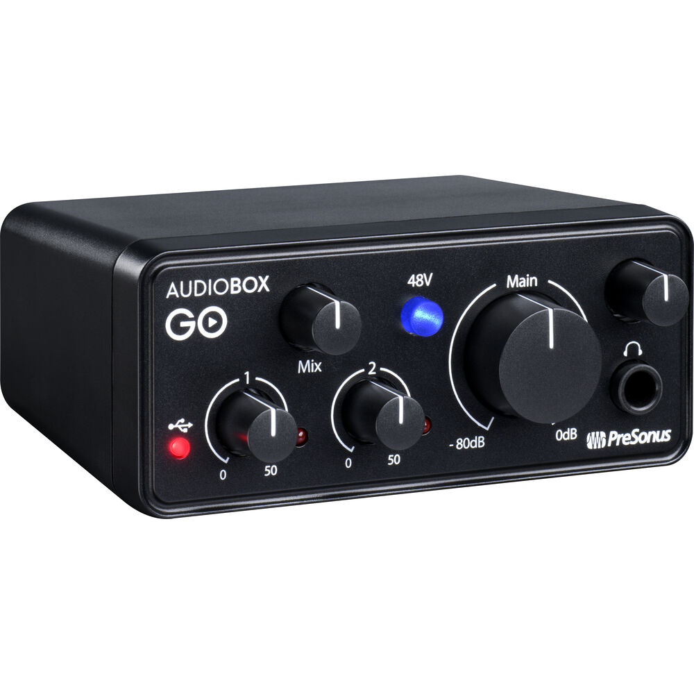 

Аудиоинтерфейс PreSonus AudioBox GO USB-C