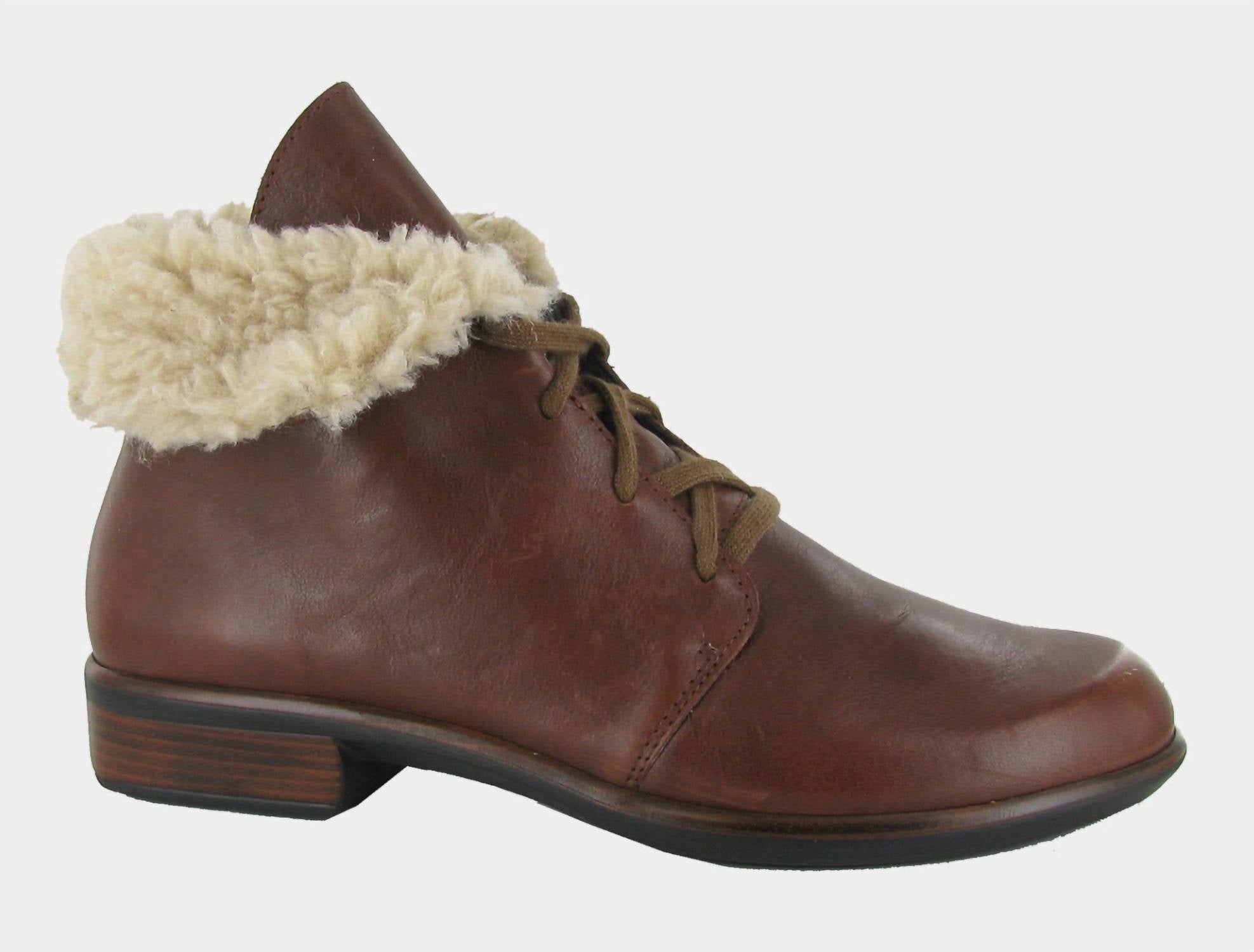 Женские ботильоны Pali из мягкой кожи каштанового цвета NAOT, Soft Chestnut Leather