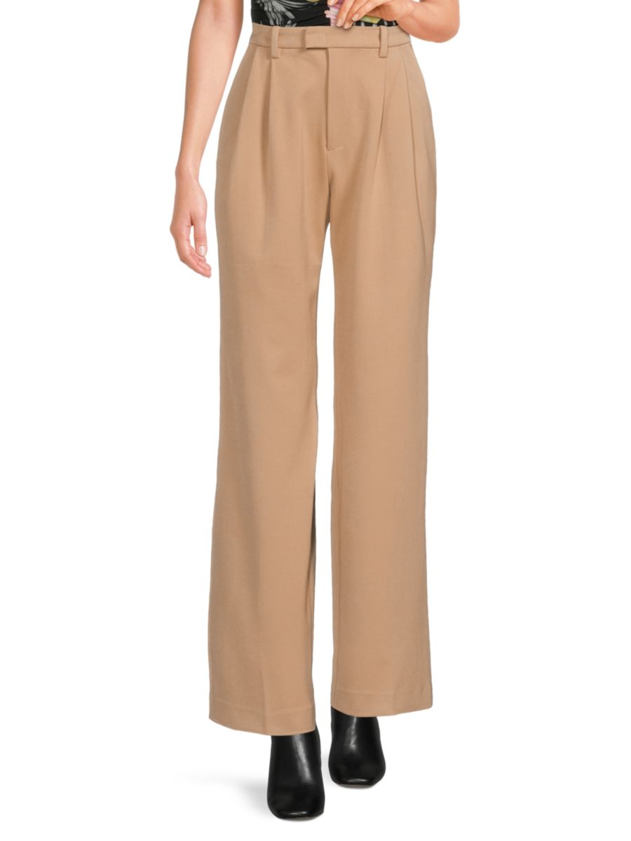 

Брюки Agnes Tailored Wide Leg Favorite Daughter, бежевый