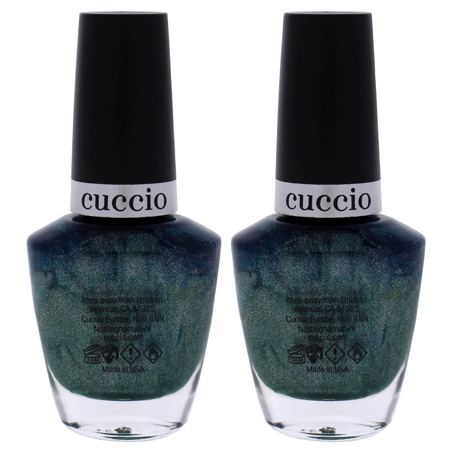 Цветной лак для ногтей - Notorious от Cuccio Colour for Women - 0,43 унции (11 г) - упаковка из 2 штук — фото 2
