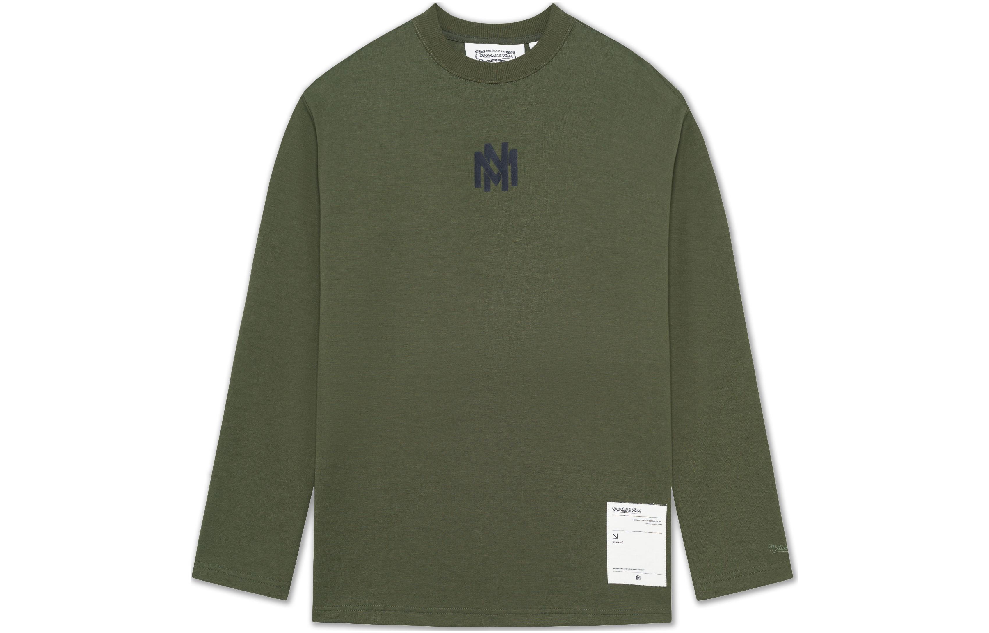 

Футболка унисекс зеленая Mitchell Ness