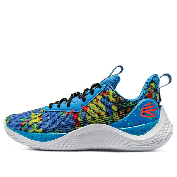 

Кроссовки curry 10 'sour patch kids' Under Armour, синий