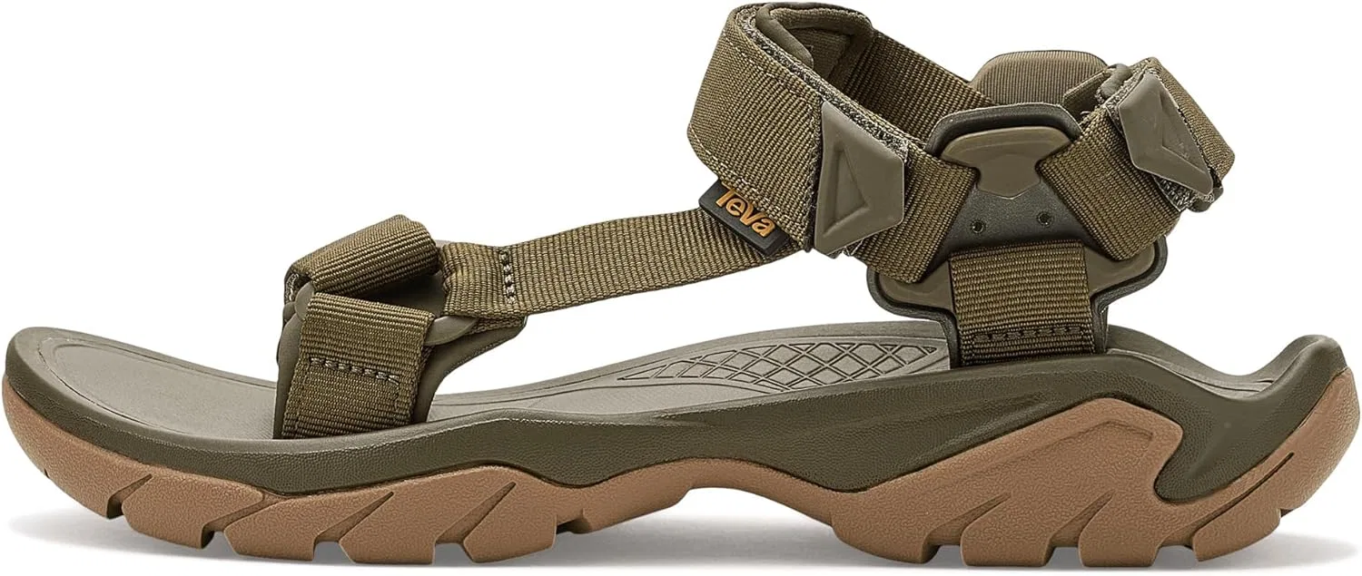 Мужские треккинговые сандалии Teva Terra Fi 5 Universal, Dark Green — фото 4