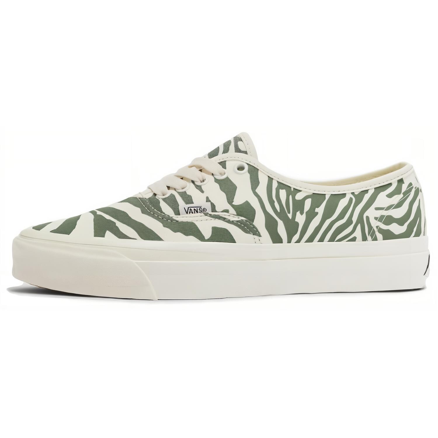 Туфли Vans Authentic Canvas унисекс, Off-white/olive green
