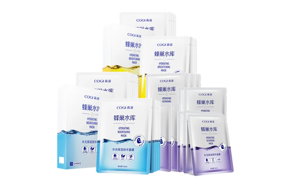 Маска для лица COGI — Reservoir brightening mask *10pcs, 28 мл — фото 2