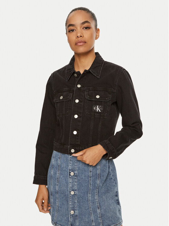

Джинсовая куртка regular fit Calvin Klein, черный