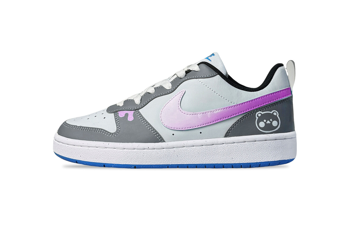 

Кроссовки Nike Court Borough Skateboarding Shoes Women's Low-top Purple, белый