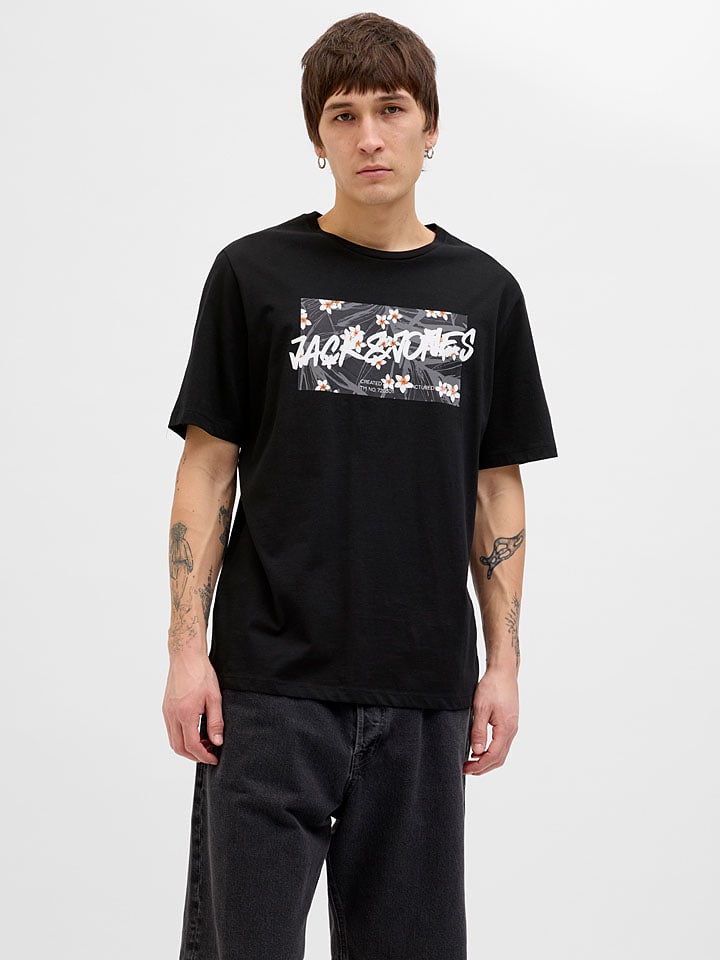 

Футболка Hawaii Jack & Jones, черный