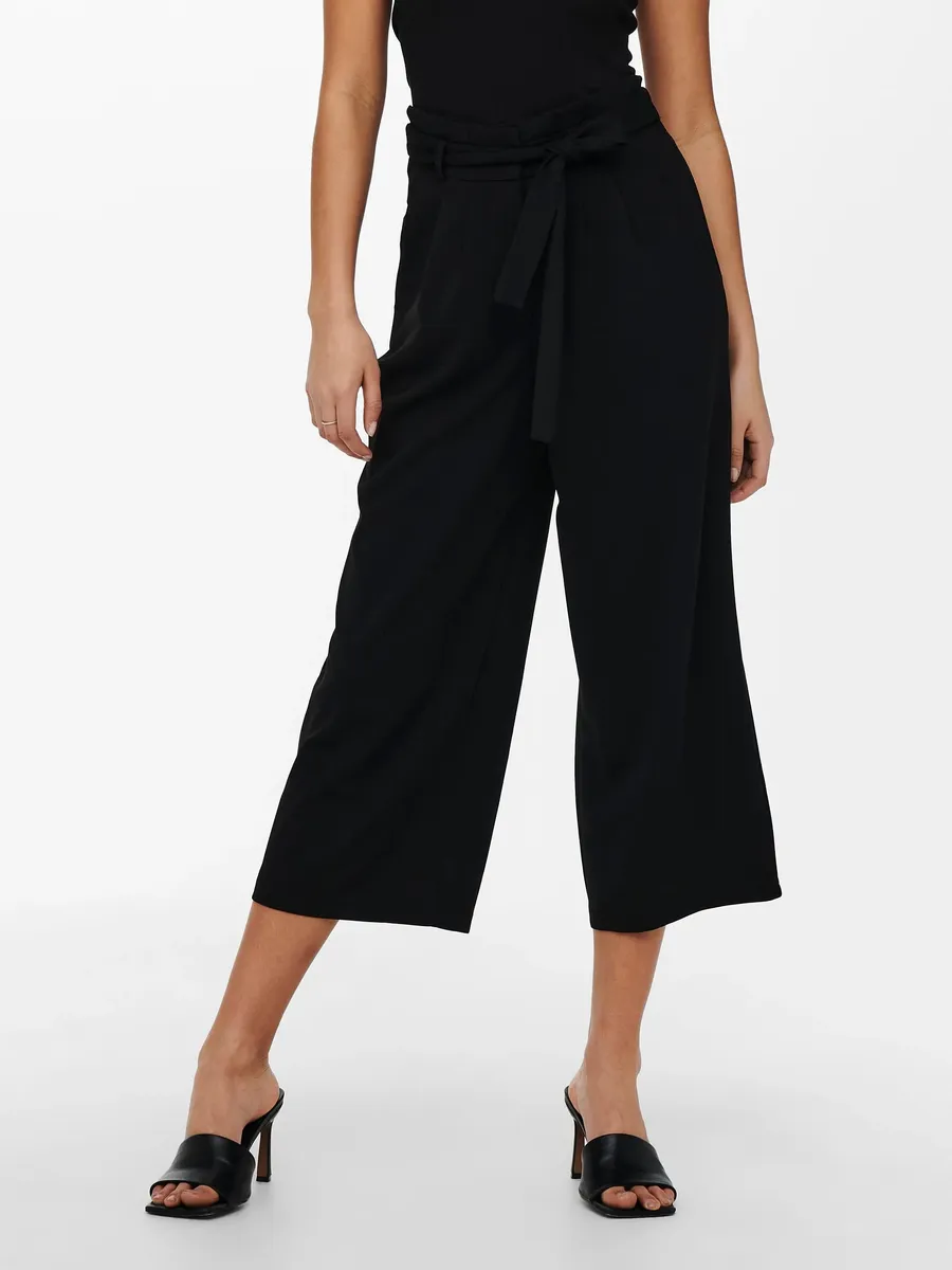 

Трикотажные брюки JDY "JDYTANJA CULOTTE PANT JRS NOOS", черный