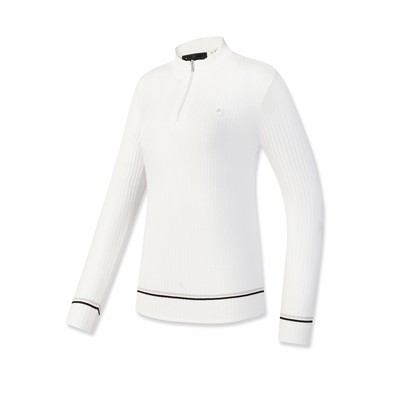 

FILA Golf Series вязаный топ для женщин Jade White