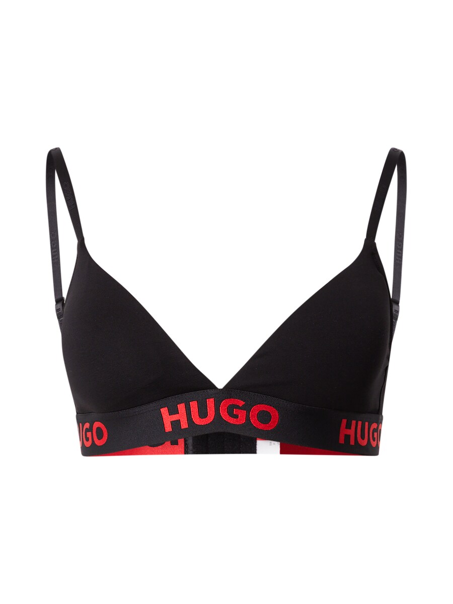 

Треугольный бюстгальтер HUGO, черный
