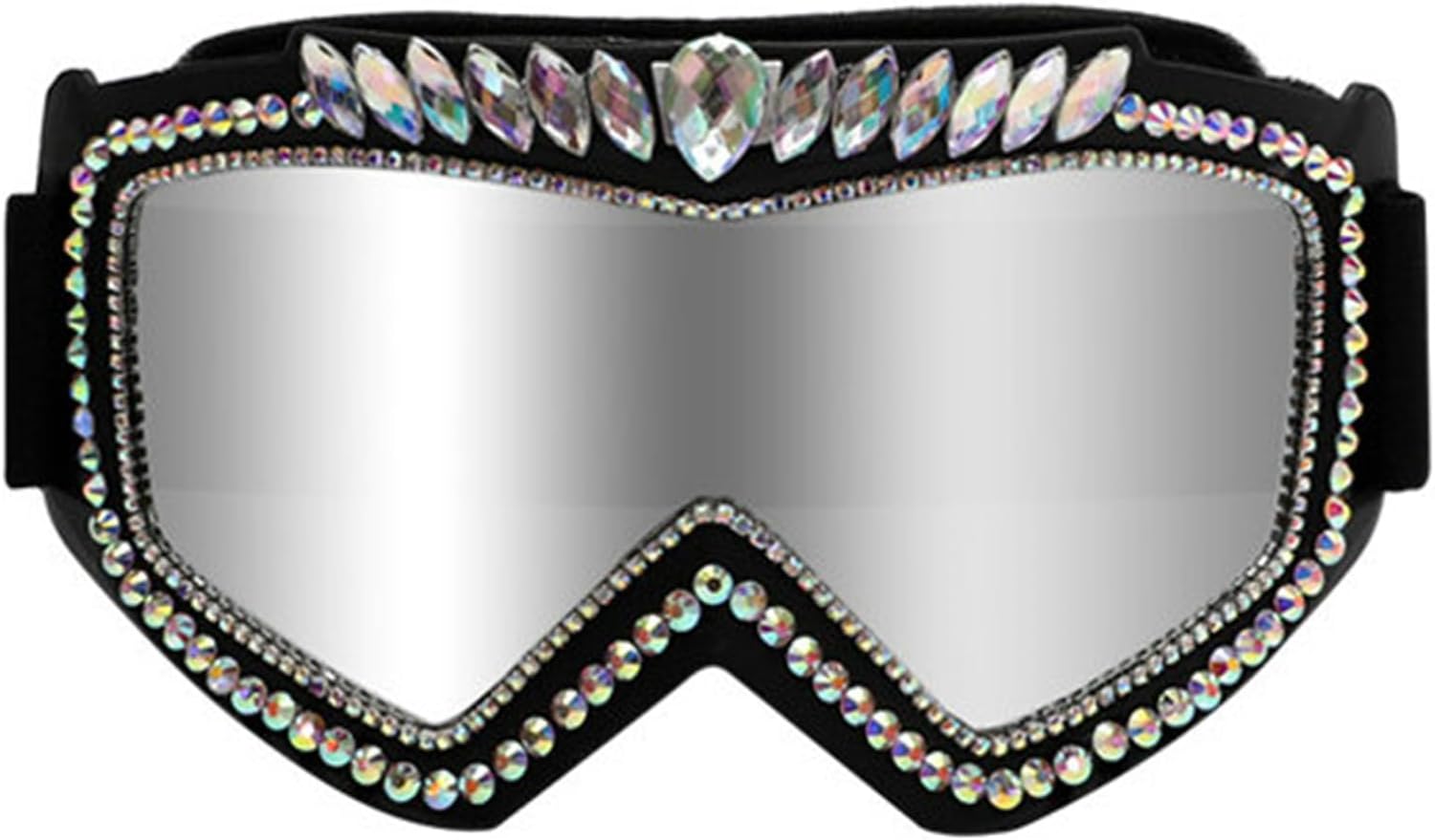 

Willochra Большие солнцезащитные очки для катания на лыжах с бриллиантами, женские спортивные солнцезащитные очки с блестками, роскошные солнцезащитные очки-комбинезон со стразами F27, C5