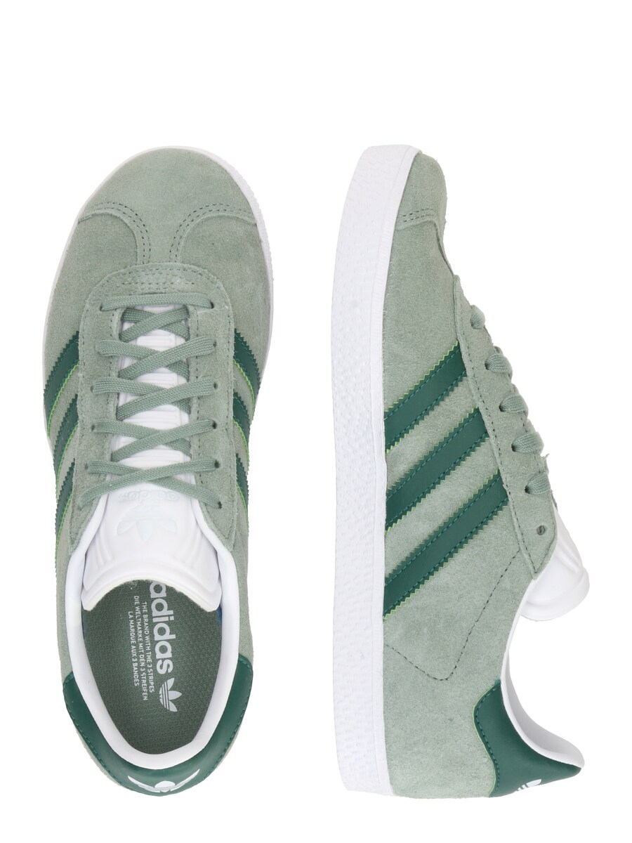 Кроссовки ADIDAS ORIGINALS Gazelle, цвет Mint/Dark green — фото 2