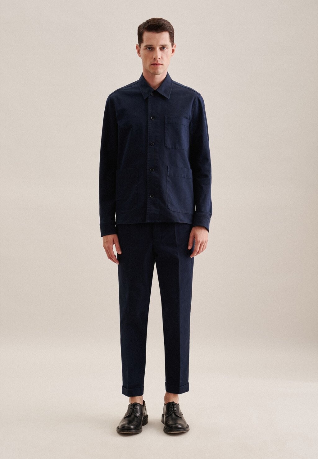 

Джинсовая куртка Seidensticker, темно-синий