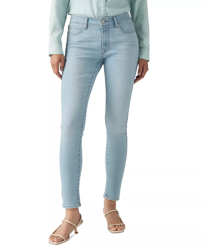 Женские джинсы 711 Mid Rise Stretch Skinny Levi's, синий — фото 4