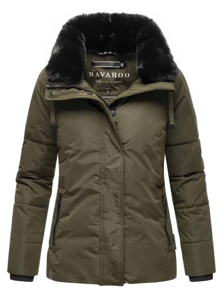 

Пуховик Navahoo Frostii XIV, цвет dark olive