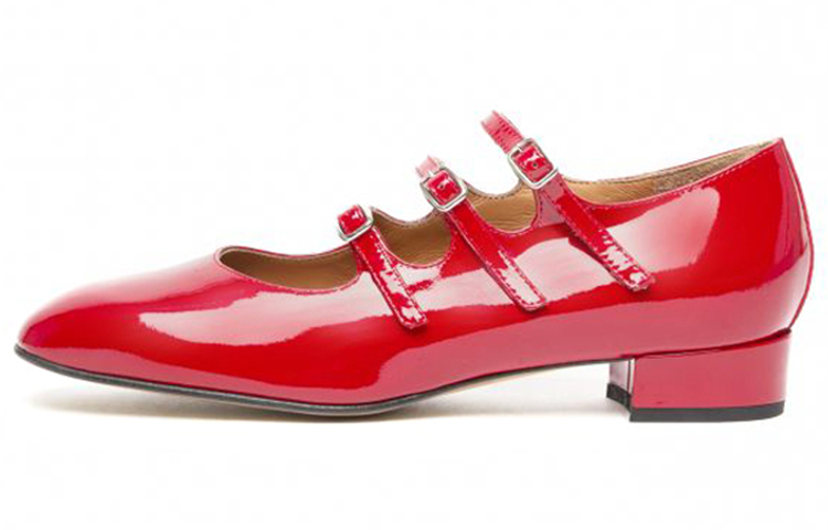 Балетки Paris Ariana 30 мм Carel, Patent Leather Red