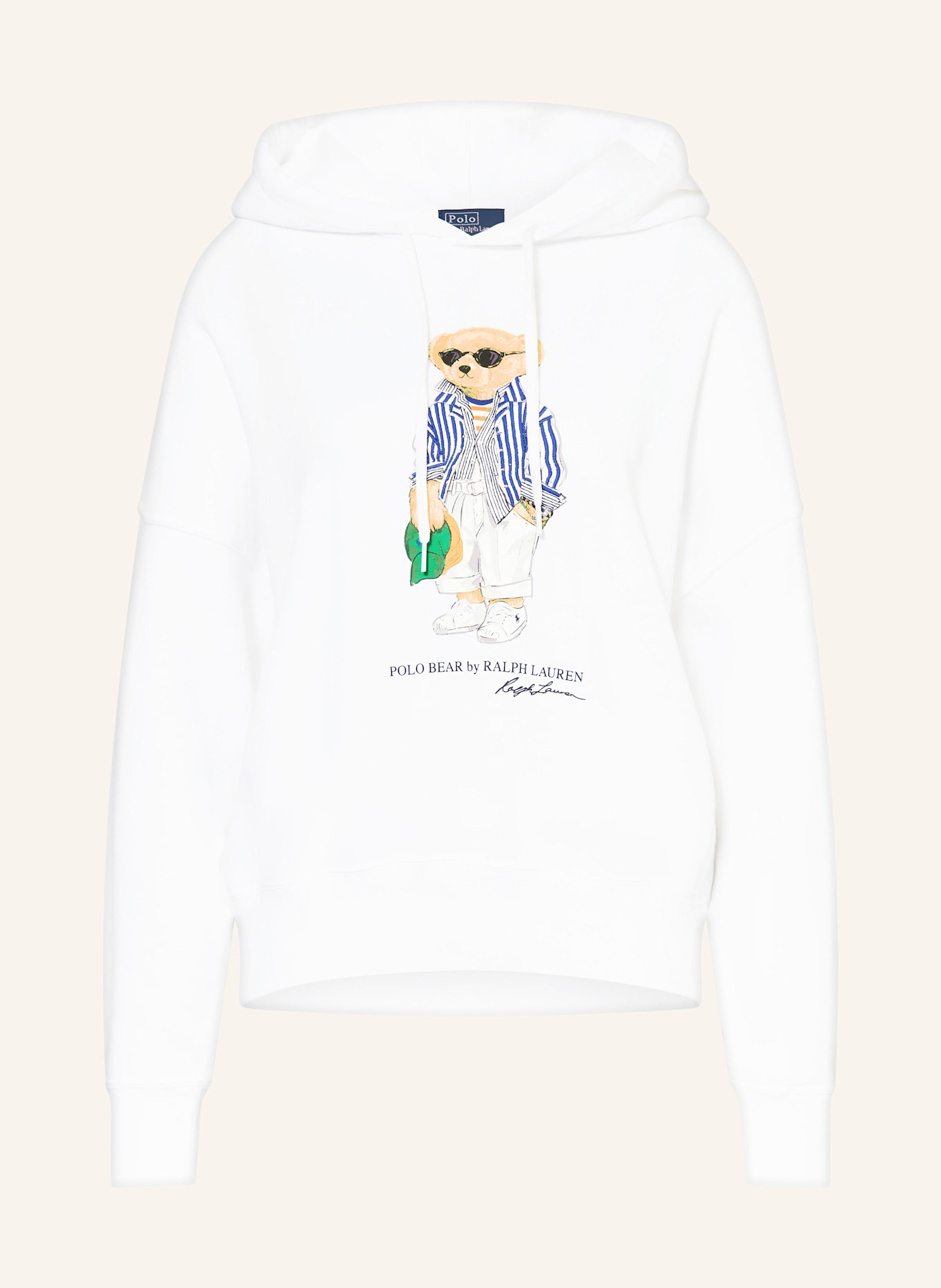 

Толстовка с капюшоном Polo Ralph Lauren, белый